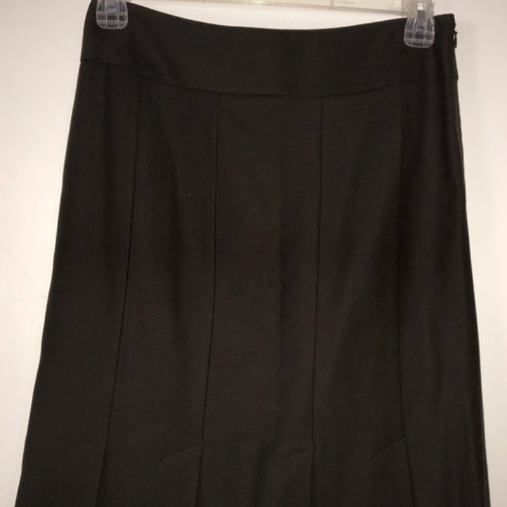 Ann Taylor Black Midi Pencil Skirt